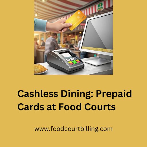 Cashless Dining: Prepaid Cards at Food Courts