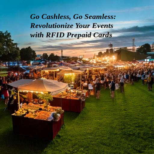 Go Cashless: Transform Your Events with RFID Prepaid Cards
