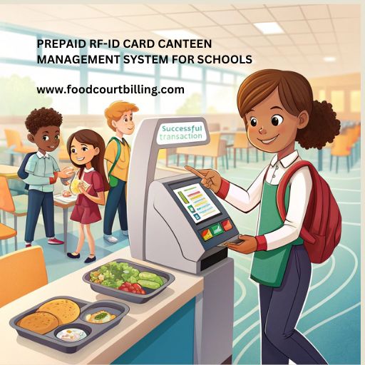 Prepaid RF-ID Card Canteen management system for Schools