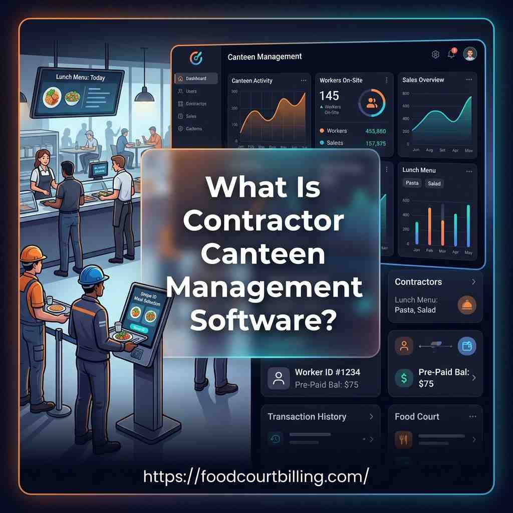 What Is Contractor Canteen Management Software?
