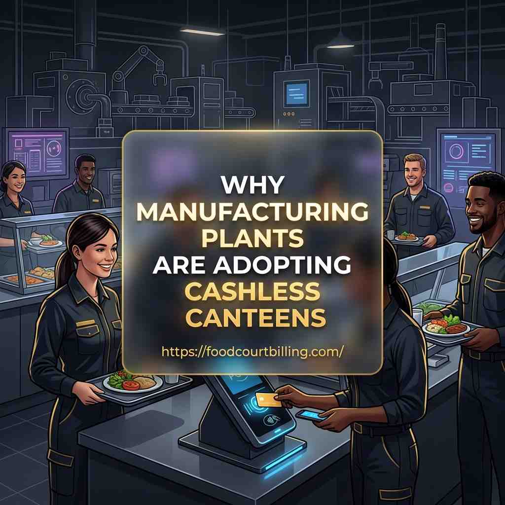 Why Manufacturing Plants Are Adopting Cashless Canteens