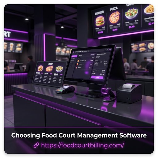 Choosing Food Court Management Software: A Complete Guide