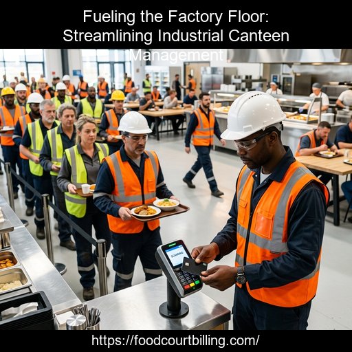 Fueling the Factory Floor: Streamlining Industrial Canteen Management