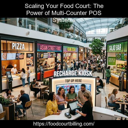 Scaling Your Food Court: The Power of Multi-Counter POS Systems