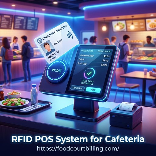 RFID POS System for Cafeteria: Cutting Wait Times and Lunch Chaos