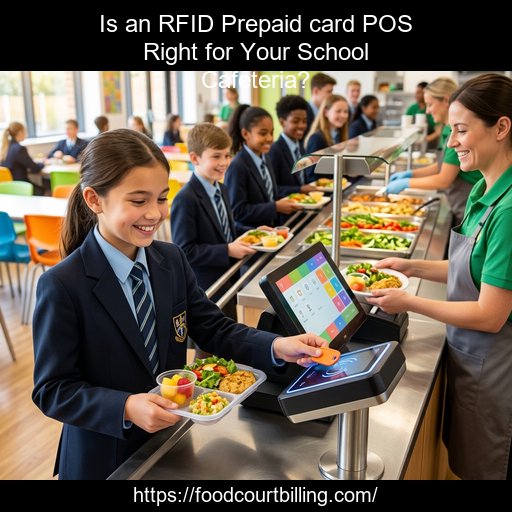 Is an RFID Prepaid card POS Right for Your School Cafeteria?