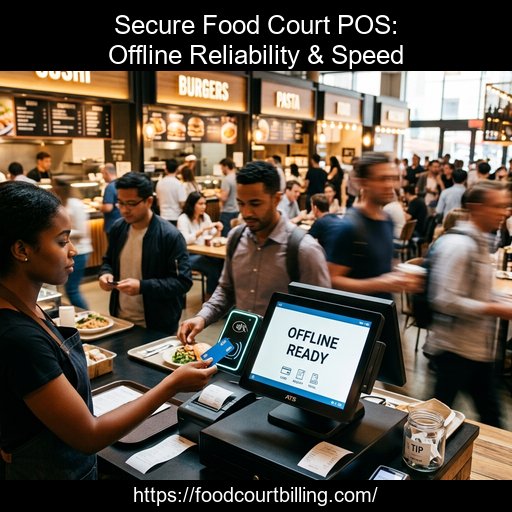 Secure Food court POS With Offline Cashless Operation — Stop Pilferage, Serve Faster